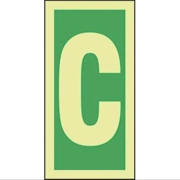 Accuform IMO CHARACTERS 6 X 3 DURA LUMIGLOW MLMR323GX MLMR323GX - main